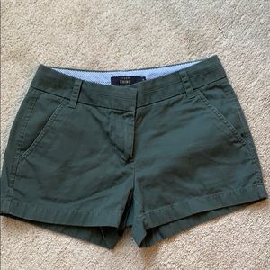 J. CREW chino shorts